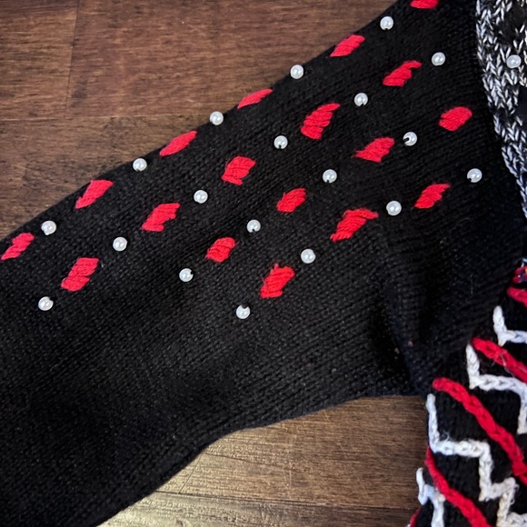 Designe Original Studio HoHoHo Ugly Christmas Sweater Size Small - Picture 8 of 9